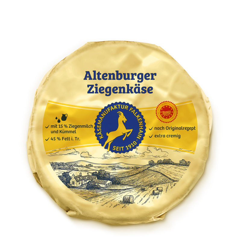 Altenburger Ziegenkäse 45%