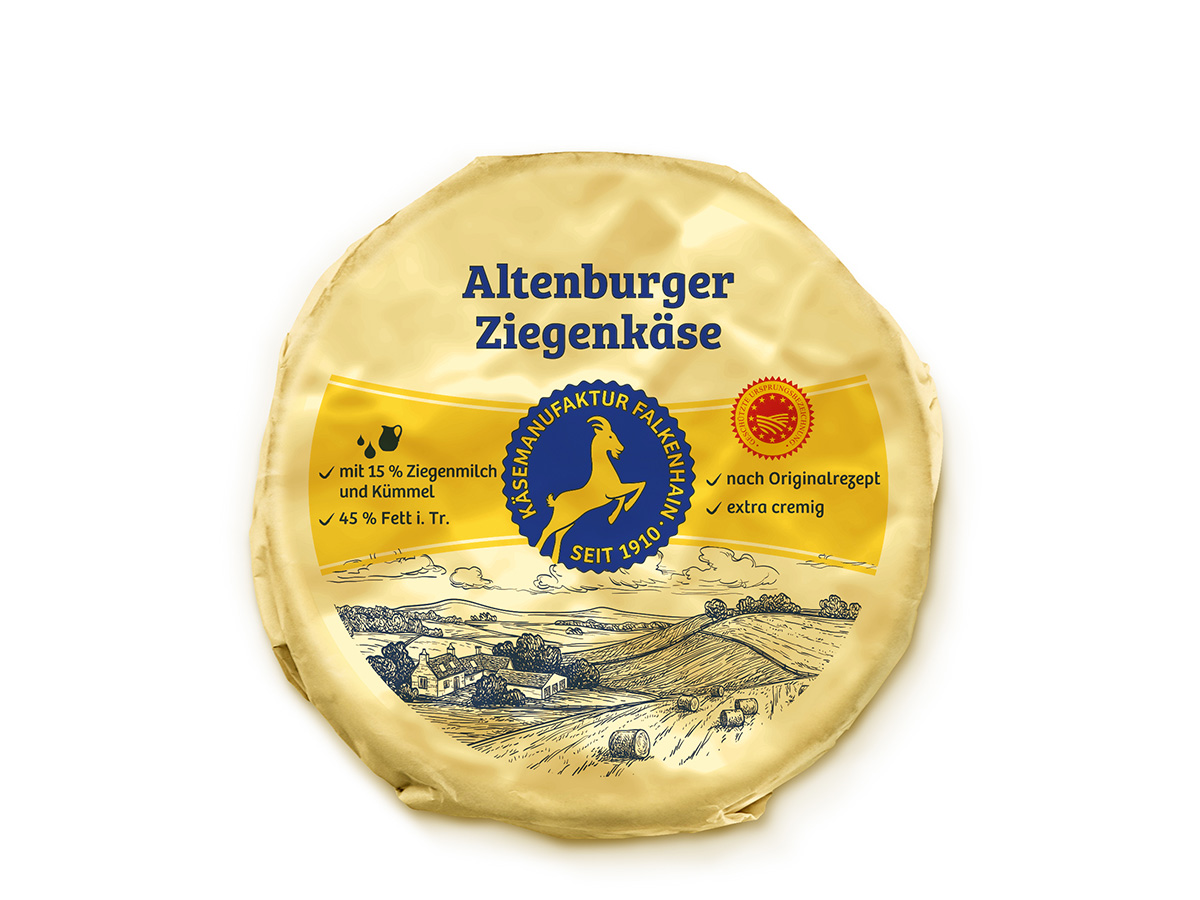 Altenburger Ziegenkäse 45% Altenburger Ziegenkäse 45%