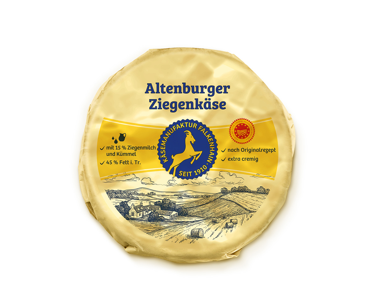 Altenburger Ziegenkäse 45%