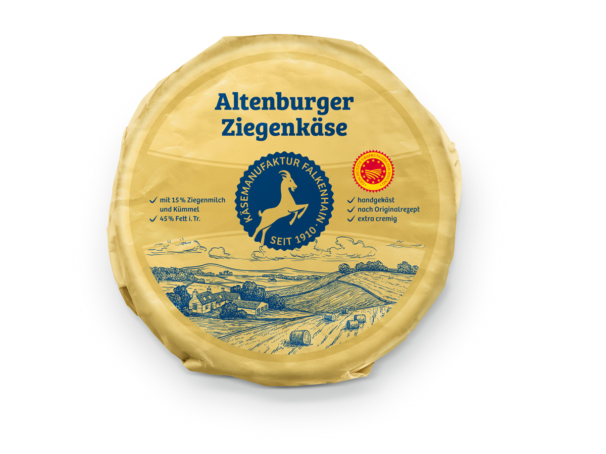 Altenburger Ziegenkäse 45% Altenburger Ziegenkäse 45%